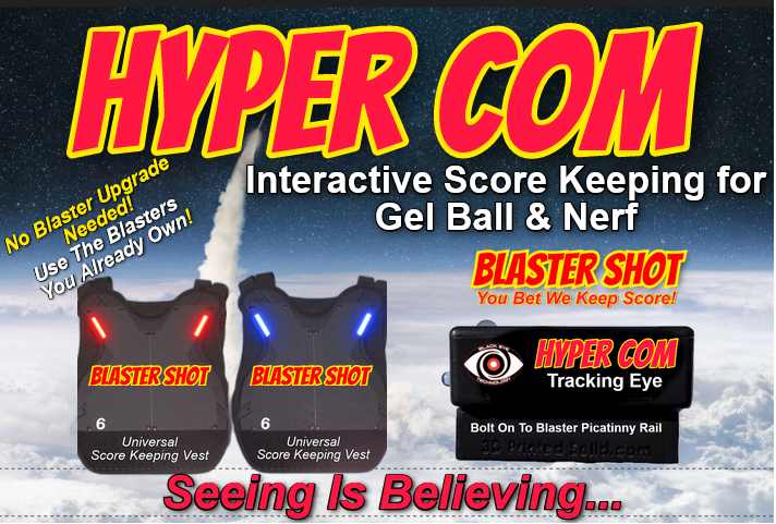 2 Way Interactive Score Keeping for Gel Ball and Nerf